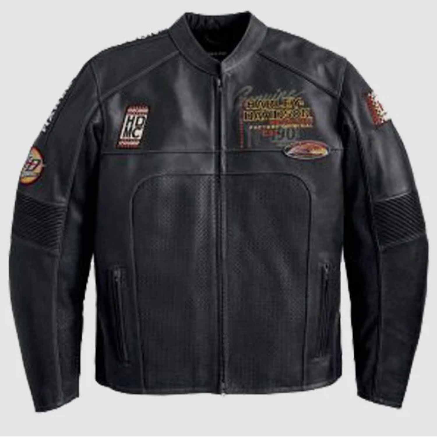 Harley-Davidson Men's Dark Indigo Bar & Shield Denim Long Sleeve Woven Shirt (S-5XL)