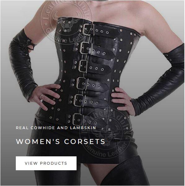 Women's Leather Corsets