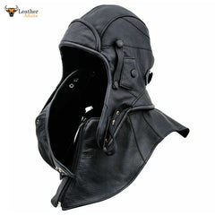 Mascarilla de cuero genuino FLYING FACE MASK Aviator AXIS ALLIED Mask Hood Halloween
