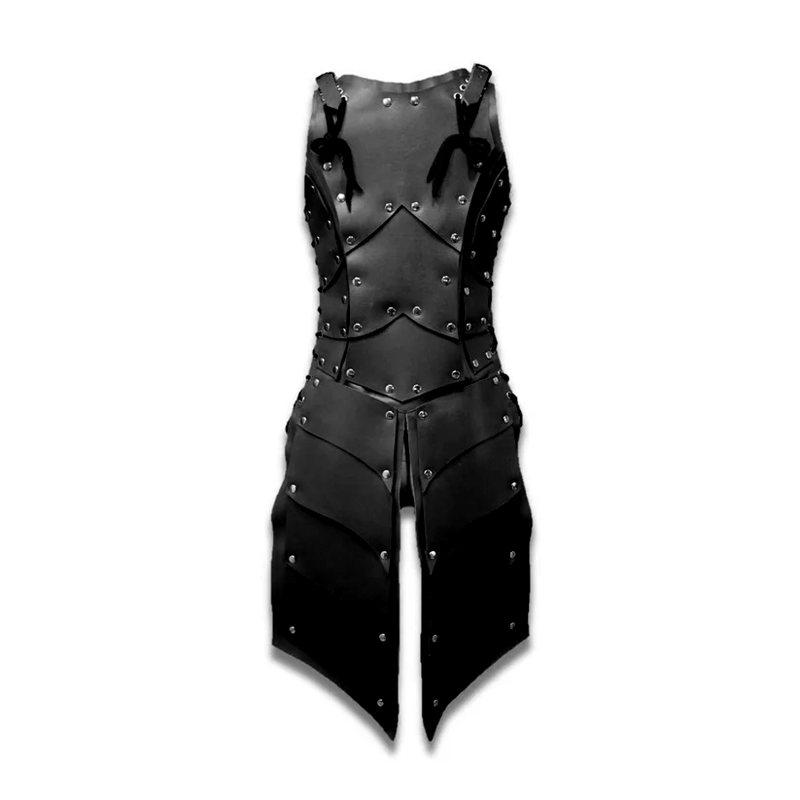 Floki Black Leather Celtic Armor