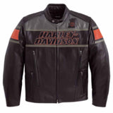 H-D Men's Motorcycle Real Cowhide Leather Jacket