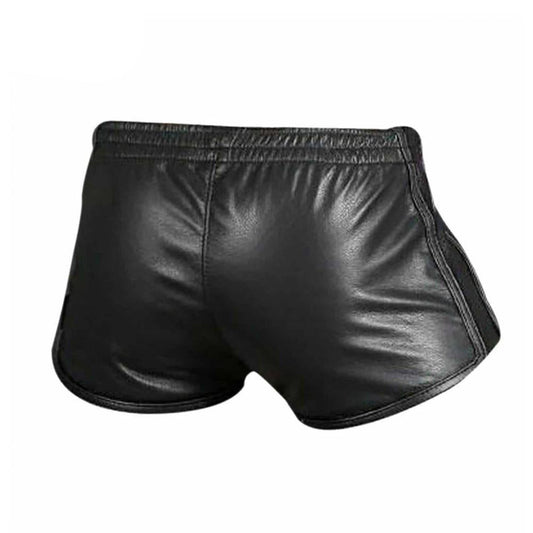 Pantalones Cortos Bóxer de Piel de Cordero 100% Genuina Suave como la Seda para Hombre, Nuevos