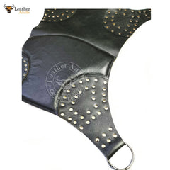 Arnés de cuero negro genuino de búfalo hecho a mano para bondage, columpio sexual BDSM de cuero resistente para juego de adultos, hamaca BDSM de cuero con estribos para las piernas