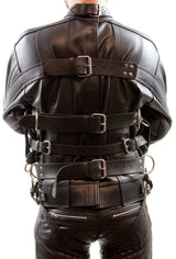 Original Cowhide Leather Bondage StraitJacket