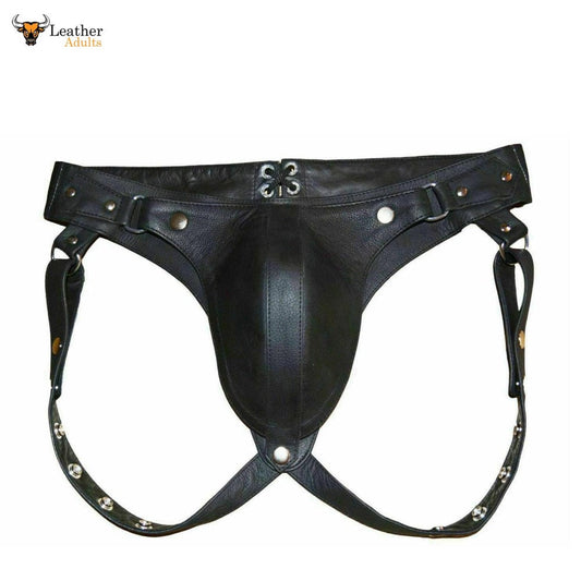 JOCKSTRAP Tanga gay de cuero auténtico, slip string, pantalón de cuero, Jockstrap, tallas M, L, XL