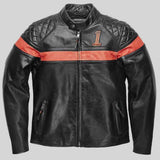 H-D Men's Victory Sweep Vintage Leather Jacket