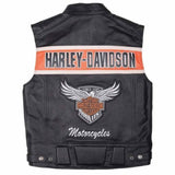 Harley Davidson Men Leather Vest