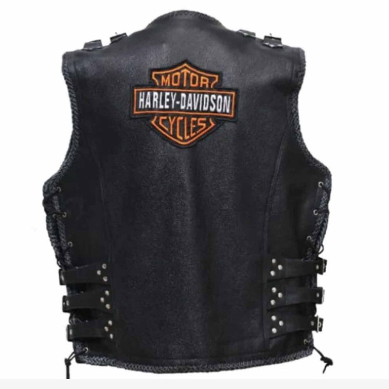 Harley Davidson Men’s PISTON II Leather Vest
