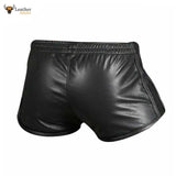 Men's 100% Genuine Lambs Leather Silky Soft Boxer Shorts New